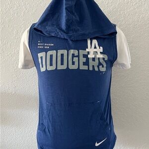 MLB - Los Angeles Dodgers - Sleeveless Hooded T-Shirt